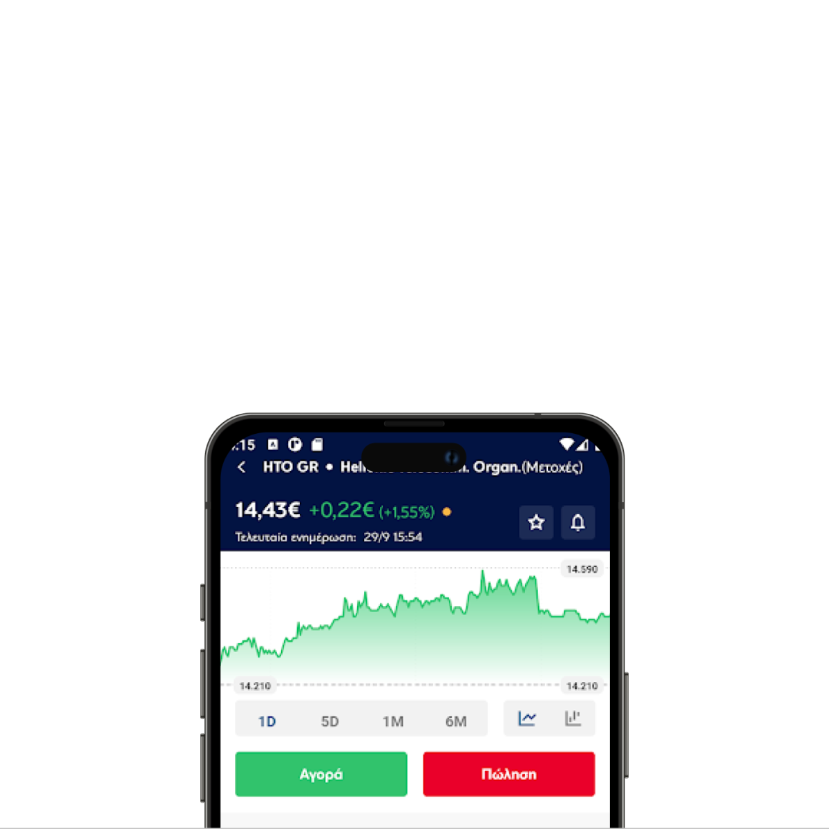 Κατεβάστε σήμερα το Eurobank Trader App